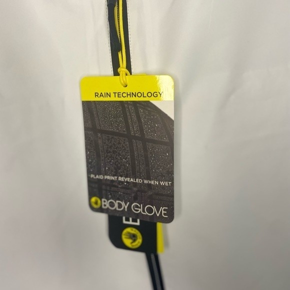 Body Glove cropped rain jacket, white, size M - Picture 7 of 8